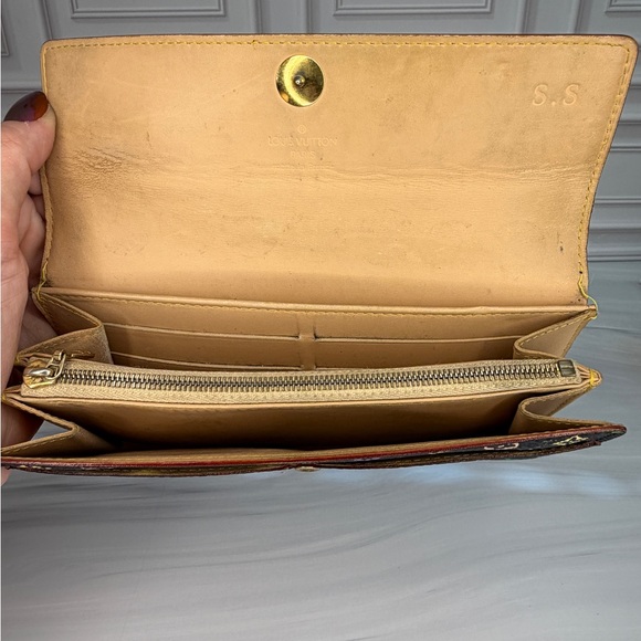 Louis Vuitton X Murakami Multicolor Monogram Sarah Wallet – Full Inclusion - Picture 6 of 13